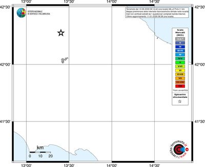 Mappa MCS - territori località