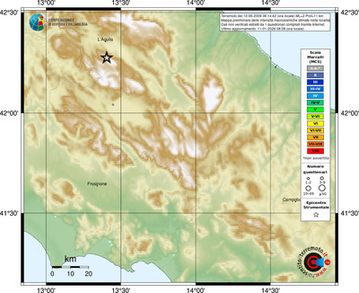 Mappa MCS - località