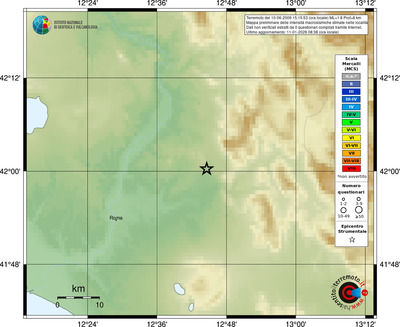 Mappa MCS - località