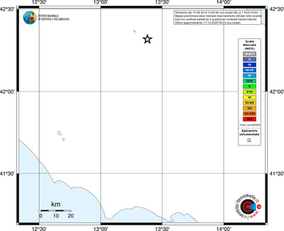 Mappa MCS - territori località