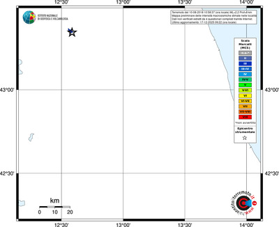 Mappa MCS - territori località