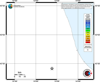 Mappa EMS - territori località