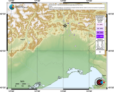 Mappa comuni con almeno 3 questionari