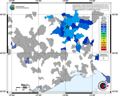 Mappa MCS - territori comuni