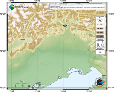 Mappa comuni con almeno 3 questionari