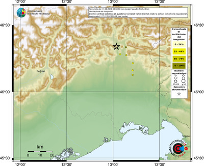 Mappa comuni con almeno 3 questionari