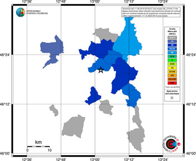 Mappa MCS - territori comuni