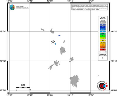 Mappa MCS - territori località