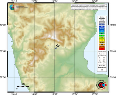 Mappa EMS - località