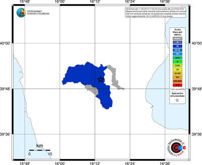 Mappa MCS - territori comuni
