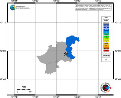 Mappa EMS - territori comuni