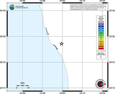 Mappa MCS - territori località