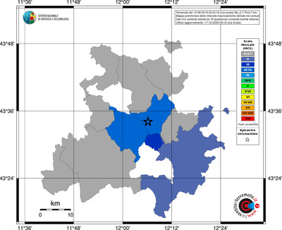 Mappa MCS - territori comuni