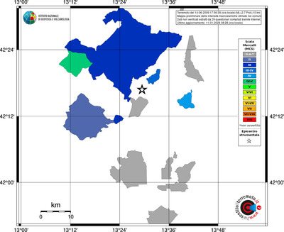 Mappa MCS - territori comuni