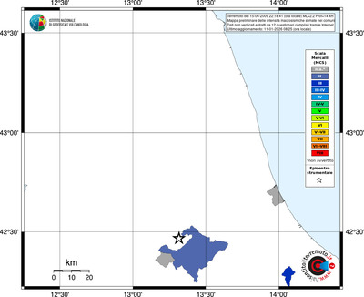 Mappa MCS - territori comuni