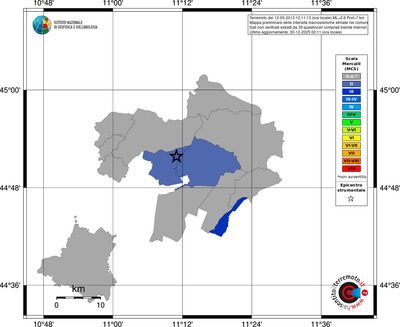 Mappa MCS - territori comuni