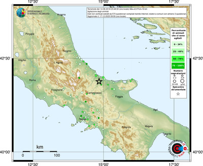 Mappa comuni con almeno 3 questionari