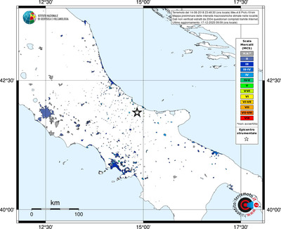 Mappa MCS - territori località
