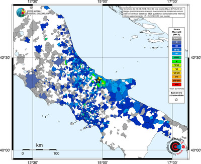 Mappa MCS - territori comuni