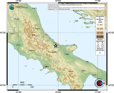 Mappa comuni con almeno 3 questionari