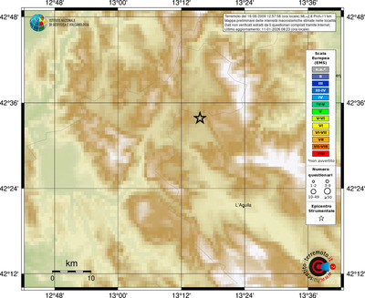 Mappa EMS - località