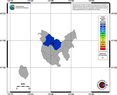 Mappa EMS - territori comuni