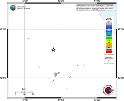 Mappa MCS - territori località