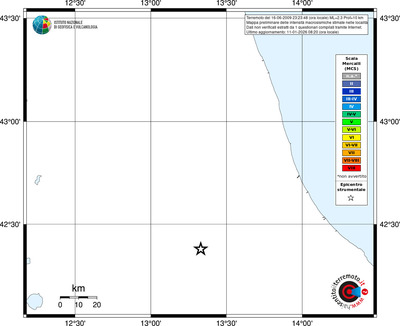 Mappa MCS - territori località