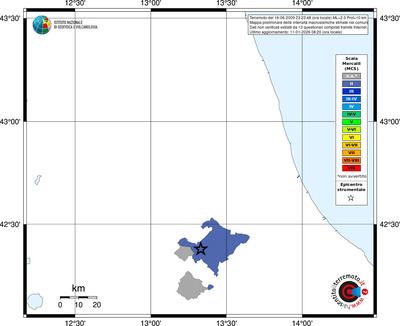 Mappa MCS - territori comuni