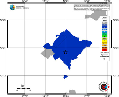 Mappa EMS - territori comuni