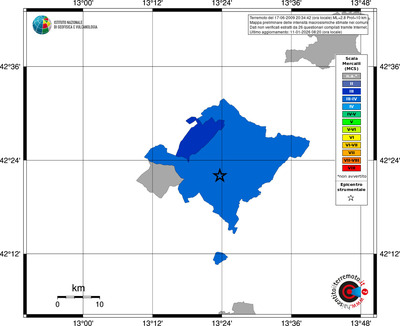 Mappa MCS - territori comuni