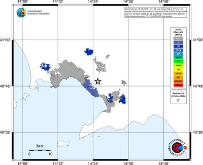 Mappa MCS - territori località