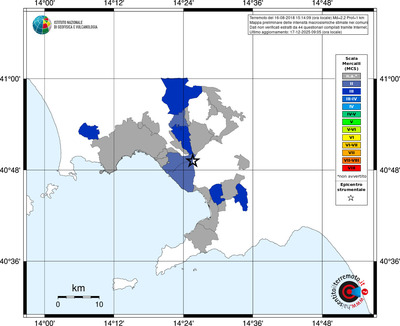 Mappa MCS - territori comuni