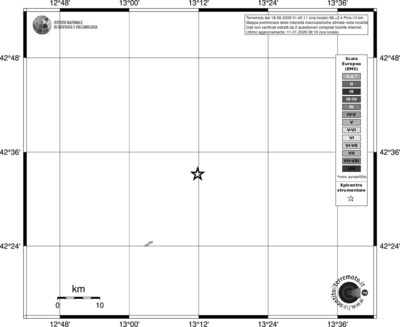 Mappa EMS - territori località