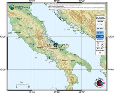 Mappa comuni con almeno 3 questionari