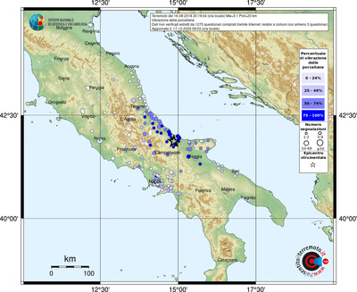 Mappa comuni con almeno 3 questionari