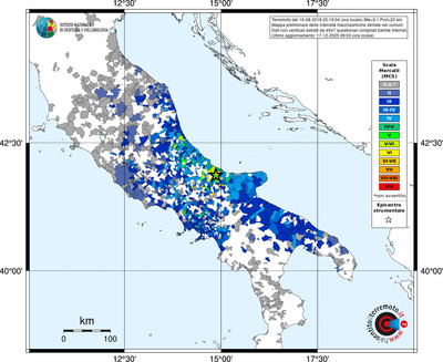 Mappa MCS - territori comuni