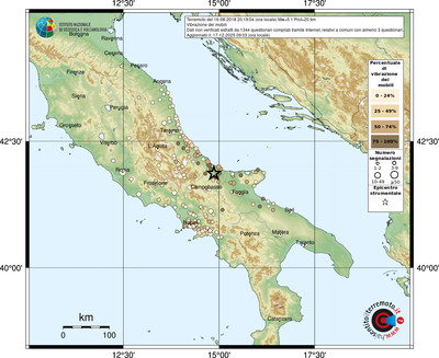 Mappa comuni con almeno 3 questionari