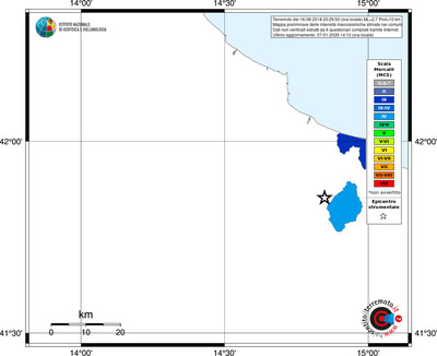 Mappa MCS - territori comuni