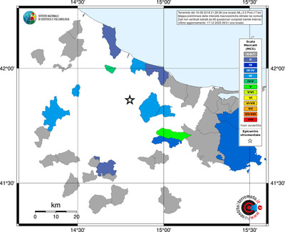 Mappa MCS - territori comuni