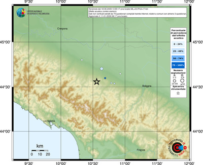 Mappa comuni con almeno 3 questionari