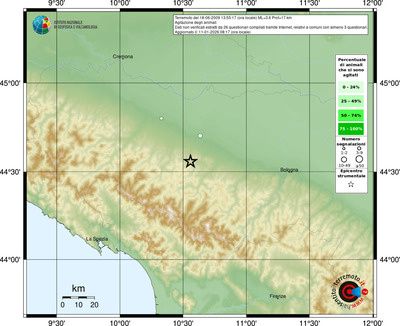 Mappa comuni con almeno 3 questionari
