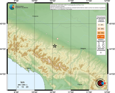 Mappa comuni con almeno 3 questionari