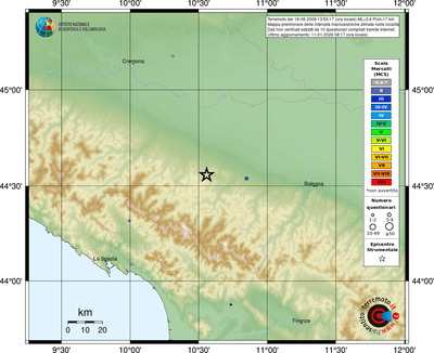 Mappa MCS - località