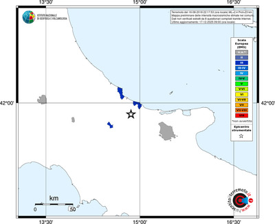 Mappa EMS - territori comuni
