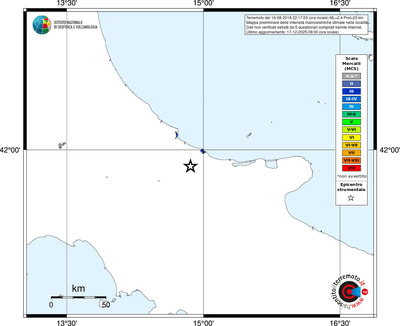 Mappa MCS - territori località