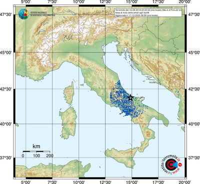 Area di invio delle email agli iscritti