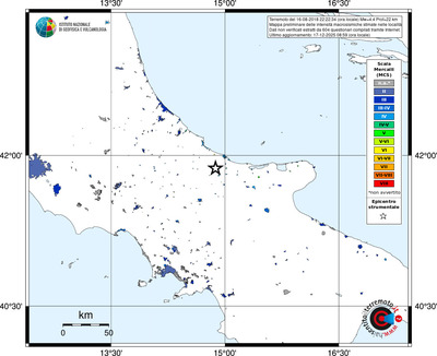 Mappa MCS - territori località