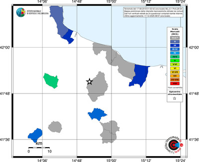 Mappa MCS - territori comuni