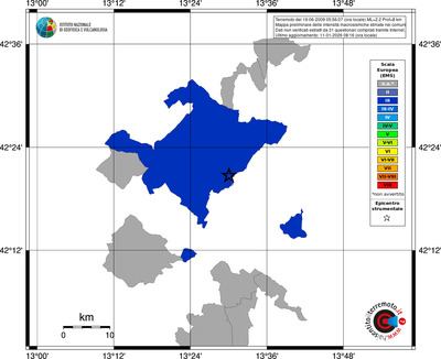 Mappa EMS - territori comuni